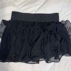 Ruffled Mini Skirt